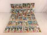 Lot of 36 Collector Vintage Baseball Sport Trading Cards  Assorted Players and Sport Cards