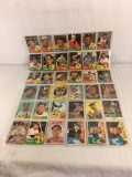 Lot of 36 Collector Vintage Baseball Sport Trading Cards  Assorted Players and Sport Cards