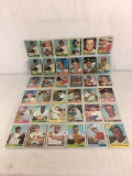 Lot of 36 Collector Vintage Baseball Sport Trading Cards  Assorted Players and Sport Cards