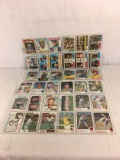 Lot of 36 Collector Vintage Baseball Sport Trading Cards  Assorted Players and Sport Cards