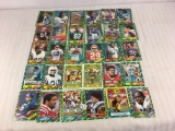 Lot of 30 Collector Vintage NFL Football Sport Trading Cards  Assorted Players and Sport Cards