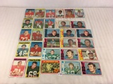 Lot of 30 Collector Vintage NFL Football Sport Trading Cards  Assorted Players and Sport Cards