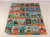 Lot of 30 Collector Vintage NFL Football Sport Trading Cards  Assorted Players and Sport Cards