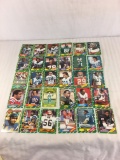 Lot of 30 Collector Vintage NFL Football Sport Trading Cards  Assorted Players and Sport Cards