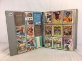 Collector Loose in Binder Vintage Sport Baseball Cards Assorted Players & Cards -See Photos