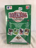 New Sealed Box -1990 Upper Deck Edition Baseball 3-D Team Logo Hologram Sport Cards