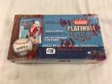 New Sealed Box 2002 Fleer Platinum Major League Baseball Trading Cards - See Pictures