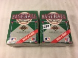 Lot fo 2 New Boxes Sealed 1990 Upper Deck Baseball Edition High # Series Sport Cards