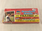 New Sealed Plastic - 1991 Topps Baseball Cards Traded Set - See Pictures
