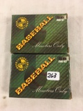 Lot of 2 Pcs Collector 1995 Baseball Topps Stadium Club Card Set - See Pictures