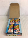 Box Opened But, Packages Inside Still Sealed 1990 Topps Major League Baseball Glossy  Cards