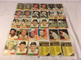 Lot of 30 Collector Vintage Baseball Sport Trading Cards  Assorted Players and Sport Cards