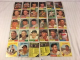 Lot of 30 Collector Vintage Baseball Sport Trading Cards  Assorted Players and Sport Cards