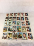 Lot of 30 Collector Vintage Baseball Sport Trading Cards  Assorted Players and Sport Cards