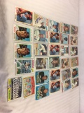 Lot of 30 Collector Vintage Baseball Sport Trading Cards  Assorted Players and Sport Cards