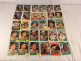 Lot of 30 Collector Vintage Baseball Sport Trading Cards  Assorted Players and Sport Cards