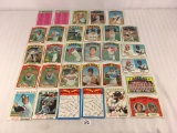 Lot of 30 Collector Vintage Baseball Sport Trading Cards  Assorted Players and Sport Cards