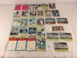 Lot of 30 Collector Vintage Baseball Sport Trading Cards  Assorted Players and Sport Cards