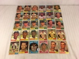 Lot of 30 Collector Vintage Baseball Sport Trading Cards  Assorted Players and Sport Cards