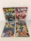 Lot of 4 Collector Vintage Marvel Comics The Uncanny X-Men Comic Books No.245.247.249.250.