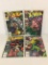 Lot of 4 Collector Vintage Marvel Comics The Uncanny X-Men Comic Books No.262.263.265.269.
