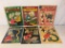 Lot of 6 Collector Vintage Dell Comics Uncle Scrooge Comic Books - See Pictures