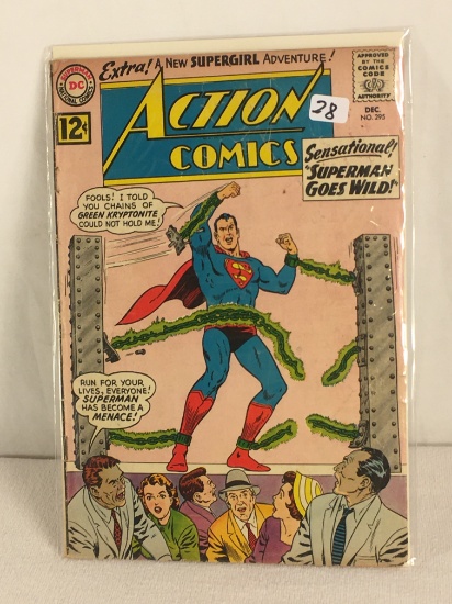 Collector Vintage DC, Comics Action Comics featuring Sensational Superman Goes Wild Comic #295
