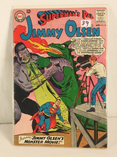 Collector Vintage DC, Comics Superman's Pal Jimmy Olsen Jimmy Olsen Monster Moview Comic #84