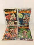 Lot of 4 Collector Vintage DC, Comics in the Lost World Of The Warlord Comic Books #4.15.16.17.