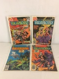 Lot of 4 Collector Vintage DC, Comics The Lost World Of The Warlord Comic Books #18.21.24.25.