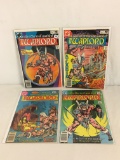 Lot of 4 Collector Vintage DC, Comics The Lost World Of The Warlord Comic Books #26.27.28.29.