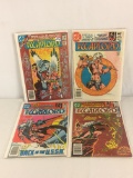 Lot of 4 Collector Vintage DC, Comics The Lost World Of The Warlord Comic Books #50.51.52.53.