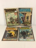 Lot of 4 Collector Vintage DC, Comics Ghosts Comic Books #2.4.8.9.