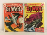 Lot of 2 Collector Vintage DC, Comics G.i. War Tales  Comic Books #1.2.