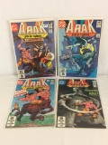 Lot of 4 Collector Vintage DC, Comics ARAK Son Of Thunder Comic Books No.4.6.10.12.