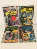 Lot of 4 Collector Vintage DC, Comics It's Midnight The Witching Hour Comic Books No.64.77.78.81.