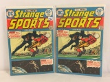 Lot of 2 Collector Vintage DC, Comics All new Strange Sports Stories Comic Books No.3.3.