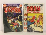 Lot of 2 Collector Vintage DC, Comics Demon Comic Books NO.5.124.