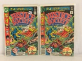 Lot of 2 Collector Vintage DC, Comics Justice Society Of America Comic Books No.68.68.