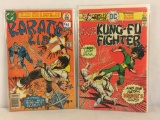 Lot of 2 Collector Vintage DC, Comics Karate Kid & Kung fu Fighter Comic Books No.5.7.