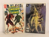 Lot of 2 Collector Vintage DC, Comics The Swamp Thing Comic Books No.4.41.