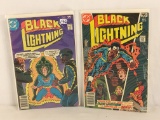 Lot of 2 Collector Vintage DC, Comics Black Lightning Comic Books No.5.9.