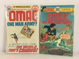 Lot of 2 Collector Vintage DC, Comics Omac One Man Army Comic Books No.1.7.