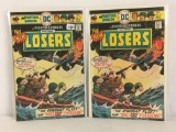 Lot of 2 Collector Vintage DC, Comics Our Fighting Force The New Losers Comic Books #165.165.