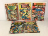 Lot of 5 Collector Vintage DC, Comic World's Finest Comic Books No.241.242.259.260.262.