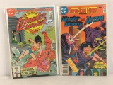 Lot of 2 Collector Vintage DC, Comics Wonder Woman Comic Books No.1.14.