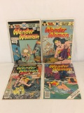 Lot of 4 Collector Vintage DC, Comics Wonder Woman Comic Books No.222.223.227.234.