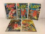 Lot of 5 Collector Vintage DC, Comics The Flash Comic Books No.265.271.273.274.278.