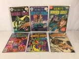 Lot of 6 Collector Vintage DC, Comics Secrets Of Haunted House Comic Books No.1.2.6.8.14.22.