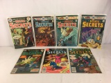 Lot of 7 Collector Vintage DC, Comics The House Of Secrets Comics No.133.134.136.138.144.147.153.